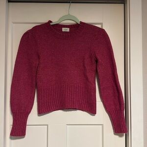 Aritzia Wilfred Pink wool and cashmere pink sweater small